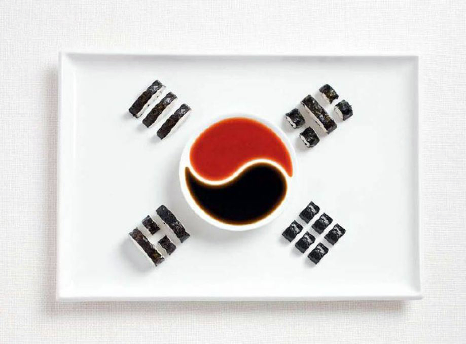 SOUTH KOREA – Kimbap and sauces