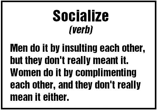 socialize
